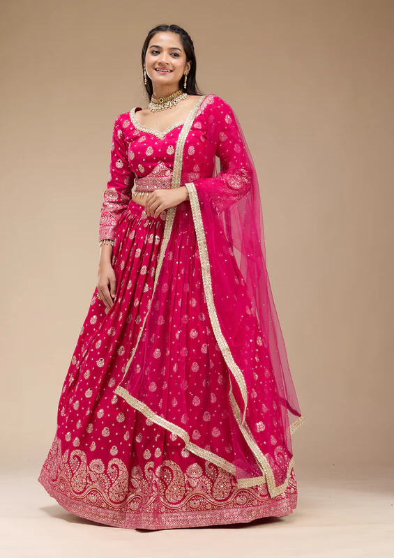 Georgette Glam Lehenga Set